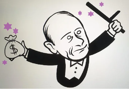 💫 Стикер «ПРИКЛЮЧЕНИЯ АНКАПА» для Telegram