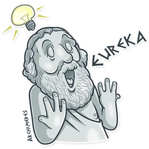 💡 Стикер «Greek Geeks» для Telegram