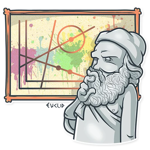 🖼 Стикер «Greek Geeks» для Telegram