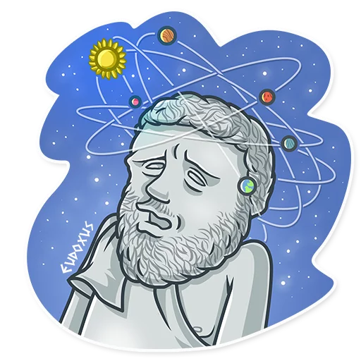 🌐 Стикер «Greek Geeks» для Telegram