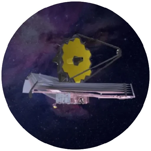 👉 Стикер «Телескоп Джонс Уэбб» для Telegram