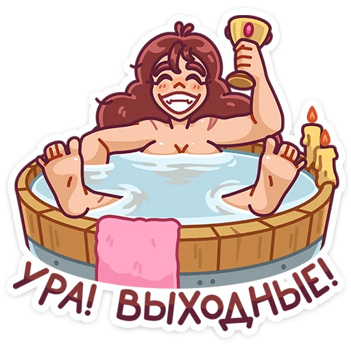 👧 Стикер «Андара» для Telegram