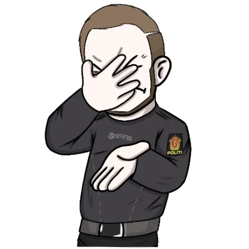 🫢 Стикер «Anders Breivik SS» для Telegram