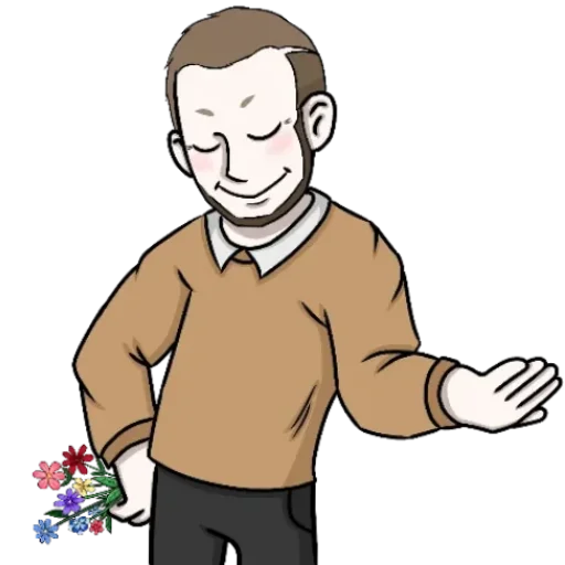 💋 Стикер «Anders Breivik SS» для Telegram