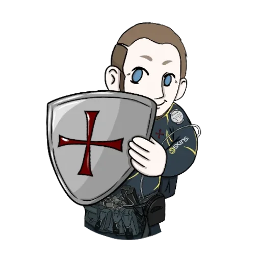 🛡 Стикер «Anders Breivik SS» для Telegram