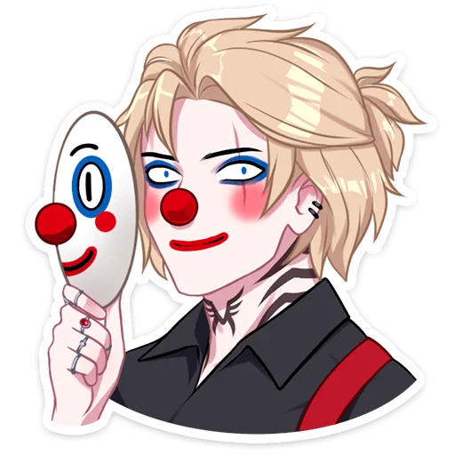 🤡 Стикер «Анечка часто слышит» для Telegram