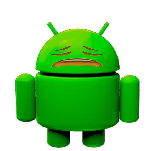 😫 Стикер «Android Funny» для Telegram