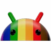 🏳️‍🌈 Эмодзи «Android New Logo» для Telegram