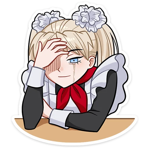 🤦‍♀ Стикер «Анечка без надписей» для Telegram