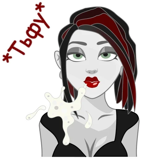 Стикерпак FemDom для Telegram — скачать