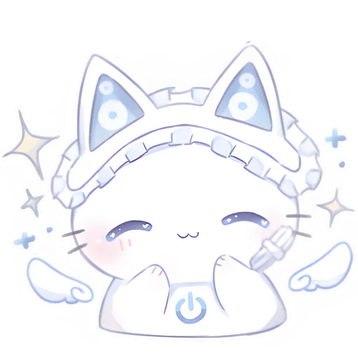 ✨ Стикер «Ангел Чиронеко» для Telegram