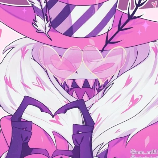 ❤️ Стикер «Hazbin hotel» для Telegram
