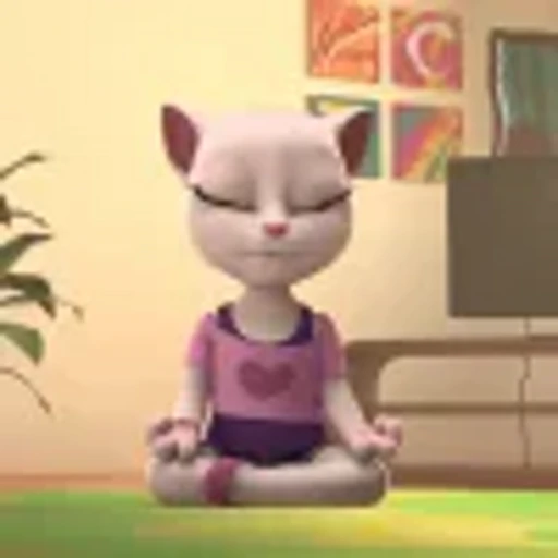 🤩 Эмодзи «My Talking Angela» для Telegram