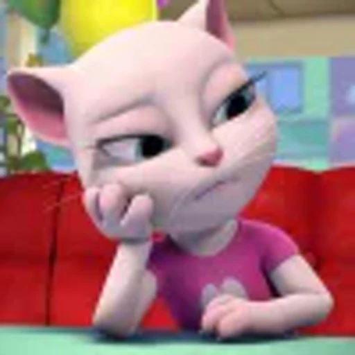 🤩 Эмодзи «My Talking Angela» для Telegram