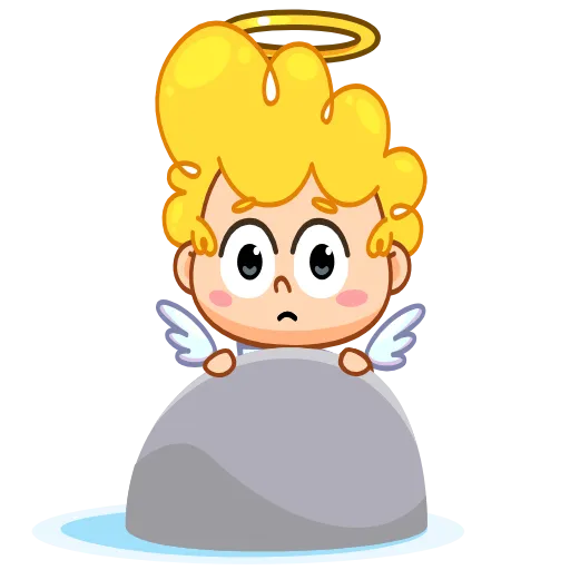 😨 Эмодзи «Angel» для Telegram