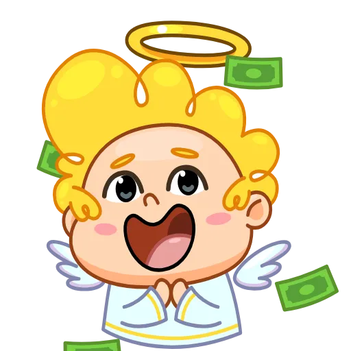🤑 Эмодзи «Angel» для Telegram