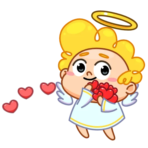 ❤️ Эмодзи «Angel» для Telegram