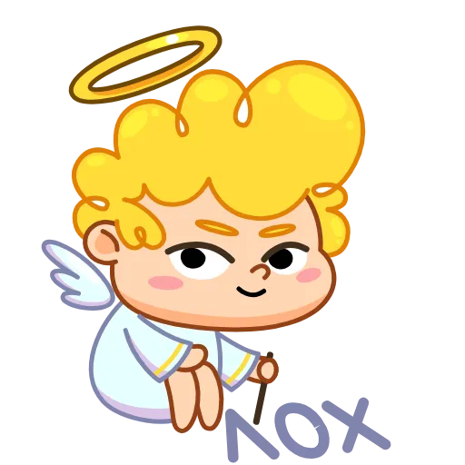 😏 Эмодзи «Angel» для Telegram