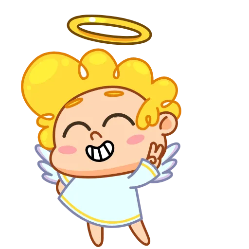 ☺️ Эмодзи «Angel» для Telegram