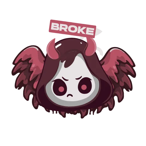 💔 Эмодзи «Angel Drainer» для Telegram