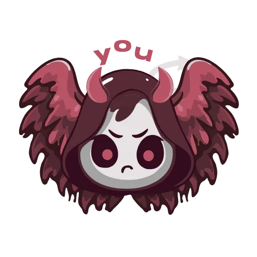 👿 Эмодзи «Angel Drainer» для Telegram