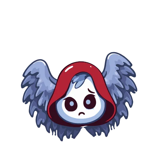 😭 Эмодзи «Angel Drainer» для Telegram