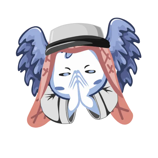 🙏 Эмодзи «Angel Drainer» для Telegram