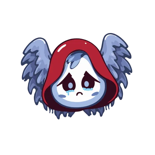 😭 Эмодзи «Angel Drainer» для Telegram