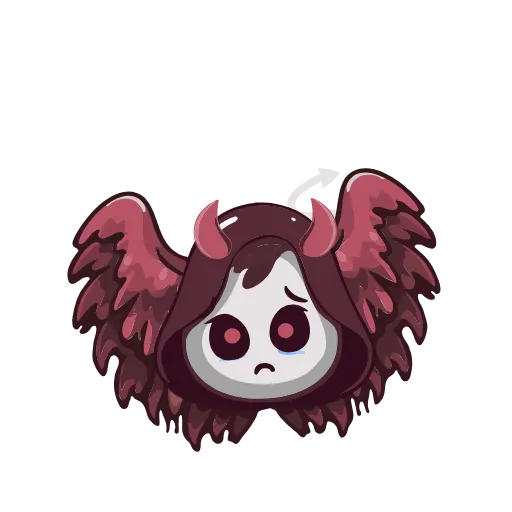 😭 Эмодзи «Angel Drainer» для Telegram