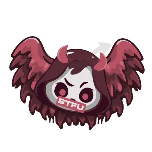 😡 Эмодзи «Angel Drainer» для Telegram