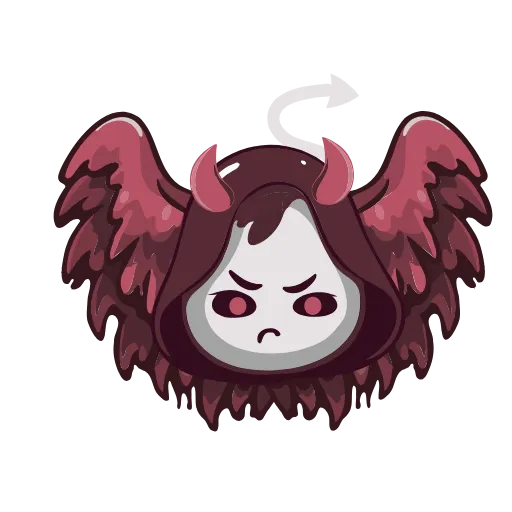 👿 Эмодзи «Angel Drainer» для Telegram