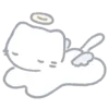 🙂 Эмодзи «ᯇ ᥫ ʾʾ» для Telegram
