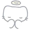 🫱 Эмодзи «ᯇ ᥫ ʾʾ» для Telegram