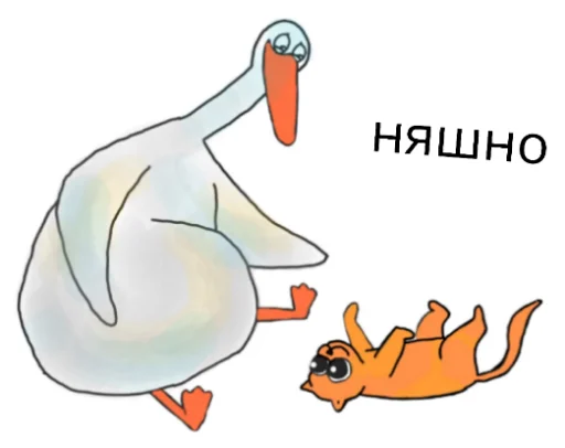 😚 Стикер «Гусик» для Telegram