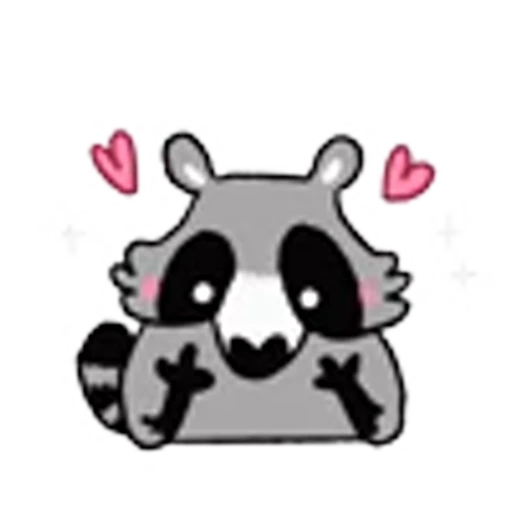 🦝 Эмодзи «random 3» для Telegram