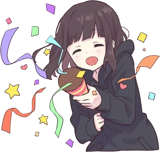 🎉 Стикер «Anime stickers» для Telegram