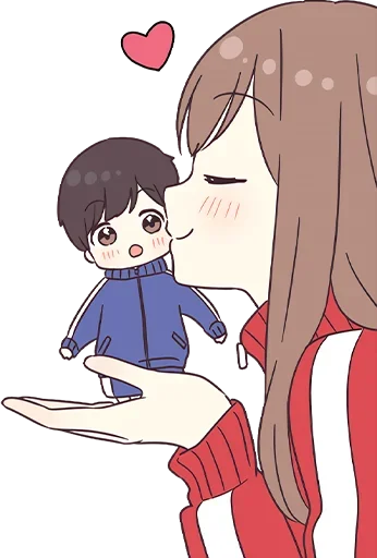 😘 Стикер «Cute Couple» для Telegram