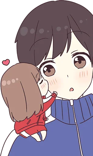 😘 Стикер «Cute Couple» для Telegram