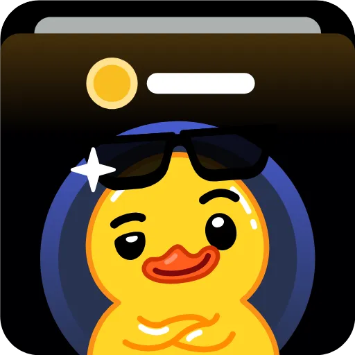 😎 Стикер «Duck Tails» для Telegram