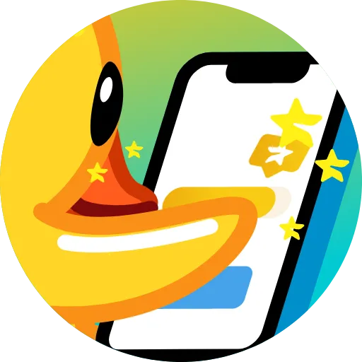 💫 Стикер «Duck Tails» для Telegram