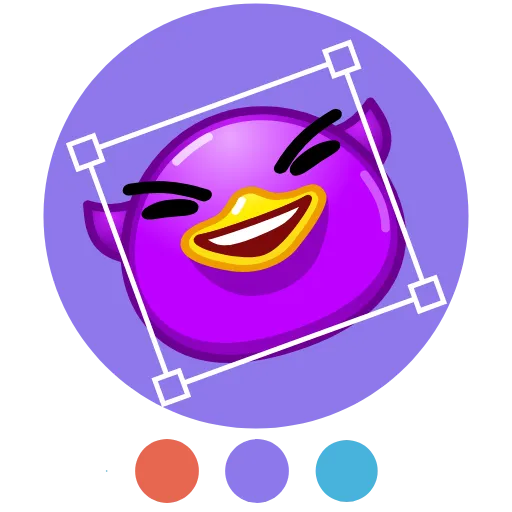 🎭 Стикер «Duck Tails» для Telegram