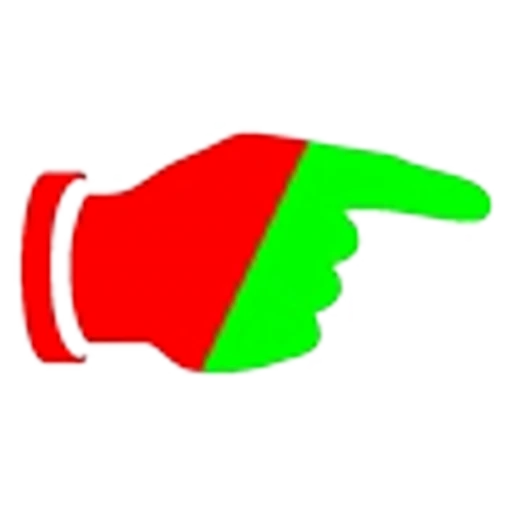 🤩 Эмодзи «Краснозеленый шрифт» для Telegram