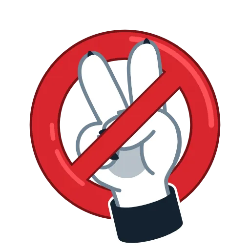 ✌️ Стикер «Animated Msg Warning Error Emos Ch» для Telegram