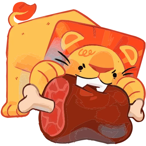 🍖 Эмодзи «Животная братва» для Telegram
