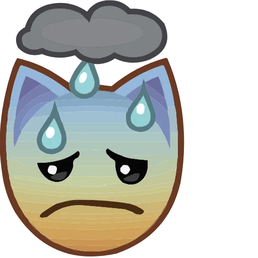 😔 Эмодзи «animal jam cat» для Telegram