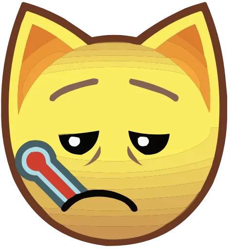 🤒 Эмодзи «animal jam cat» для Telegram