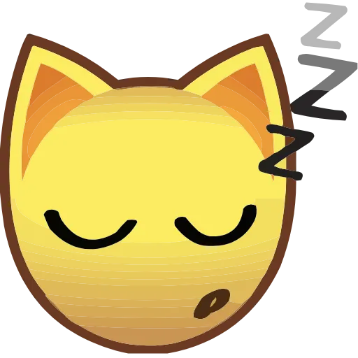 😴 Эмодзи «animal jam cat» для Telegram