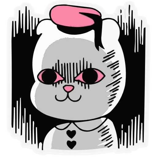 🫥 Эмодзи «Зверушки-татушки» для Telegram