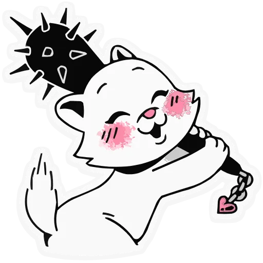 ☺️ Эмодзи «Зверушки-татушки» для Telegram