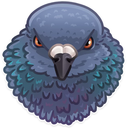 🐦 Стикер «Just zoo it» для Telegram